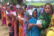 UP polls underway