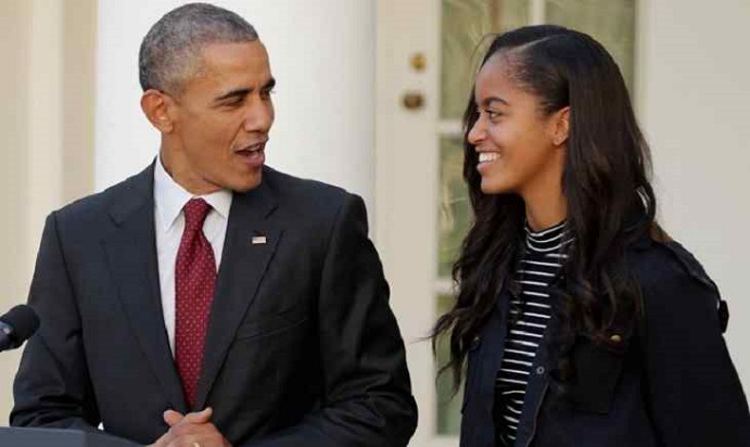 Obama attends Malia’s high school graduation