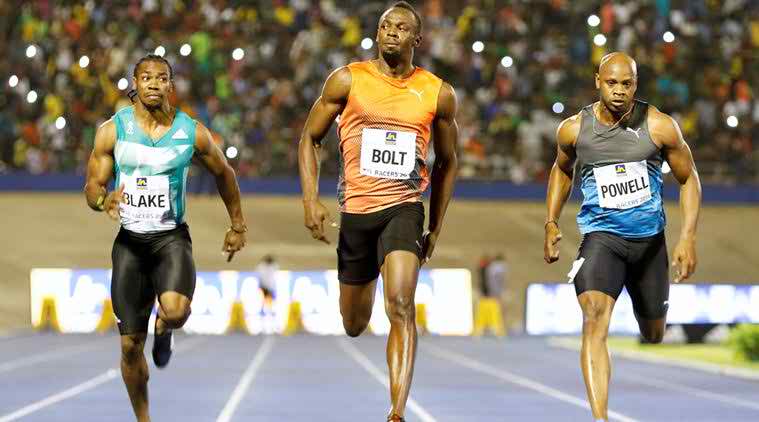 Usain Bolt stumbles to victory in 9.88 seconds