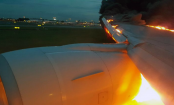 Singapore Airlines plane catches fire in emergency landing