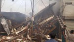 Massive fire tears through Gulshan market, causes partial collapse