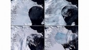 Huge Antarctic iceberg poised to break away