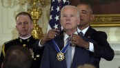 Tearful Joe Biden awarded freedom medal