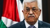 Palestinian President Mahmoud Abbas in city