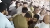 A Man arrested for attempting to set himself alight in front of Kaaba:VIDEO