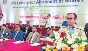 Bashundhara Paper Mills IPO lottery held