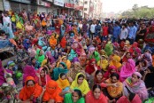 Garment workers continue protests for third day
