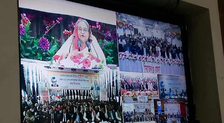 PM Hasina opens 6 power plants, 9 grid substations in 12 upazilas
