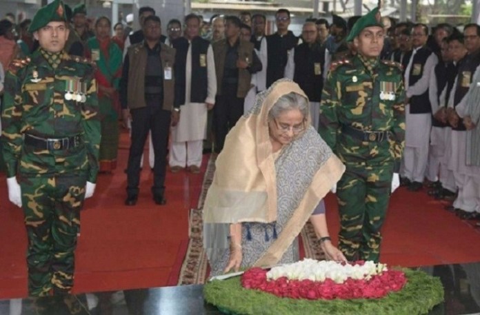 PM pays homage to Bangabandhu on historic March 7