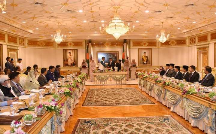 Bangladesh, Brunei sign seven instruments
