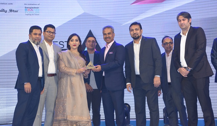 Bashundhara Tissue wins Best Brand Award