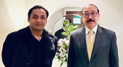 Bashundhara Group MD calls on Indian FS Shringla in London
