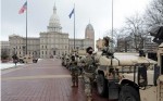 Pro-Trump protests quiet amid massive police presence across US