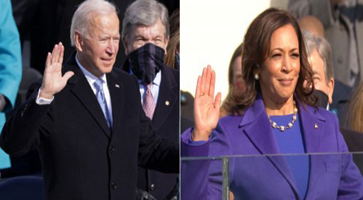 Biden takes oath as 46th US President, Kamal Harris Vice President