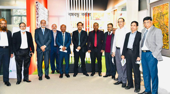 Bashundhara Group MD visits BDBL office
