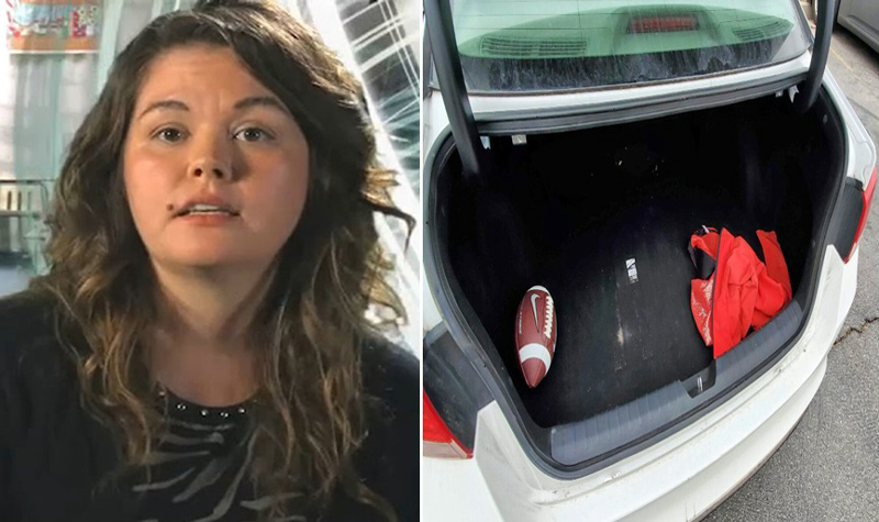 Mother stuck corona affected child in car trunk!
