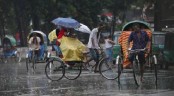 Light to moderate rain in country
