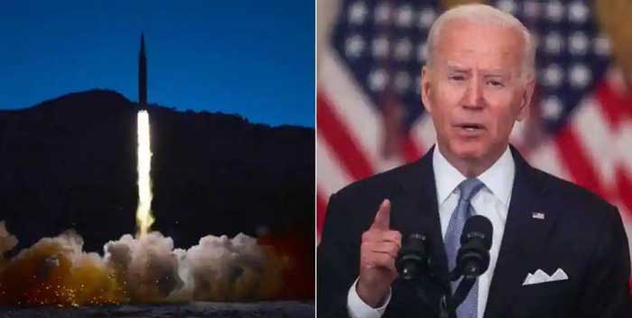 Biden imposes 1st sanctions over North Korea weapons programme
