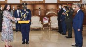 Romanian ambassador presents credentials to President Hamid amid hope of growing Dhaka-Bucharest ties
