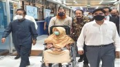 Raushan Ershad flies to Bangkok again for follow-up treatment