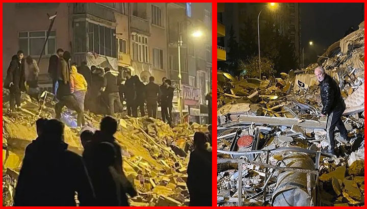 About 200 dead in Turkey, Syria after powerful earthquake, many trapped