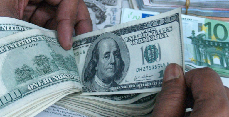 Inter-bank exchange rate of USD hit record Tk109