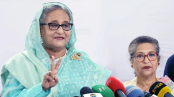 Sheikh Hasina will appear before journalists on Monday
